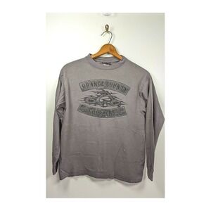 Vintage Y2K Orange County Choppers Shirt Men's Medium 2005 Motorcycle Streetwear
